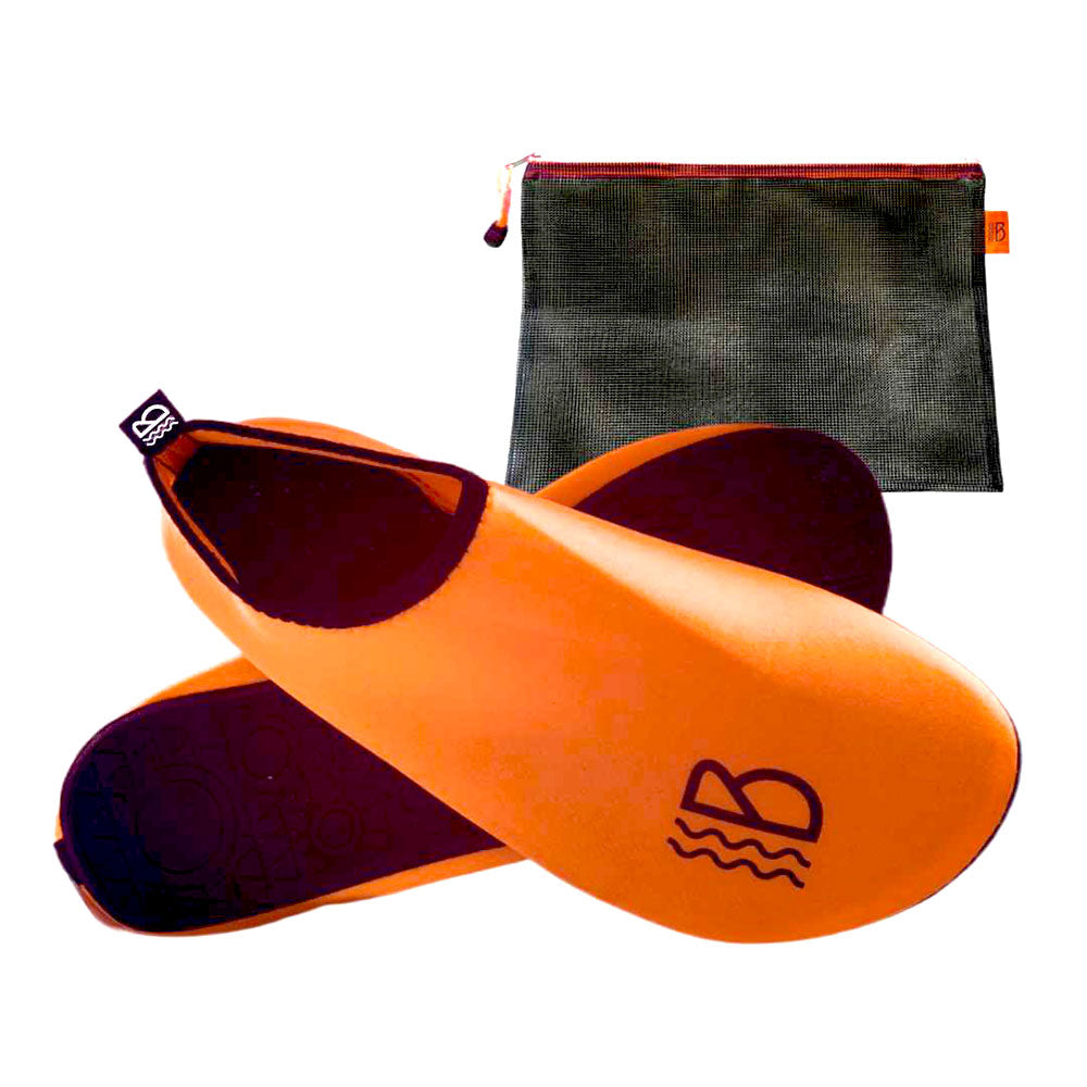 orange beach shoes