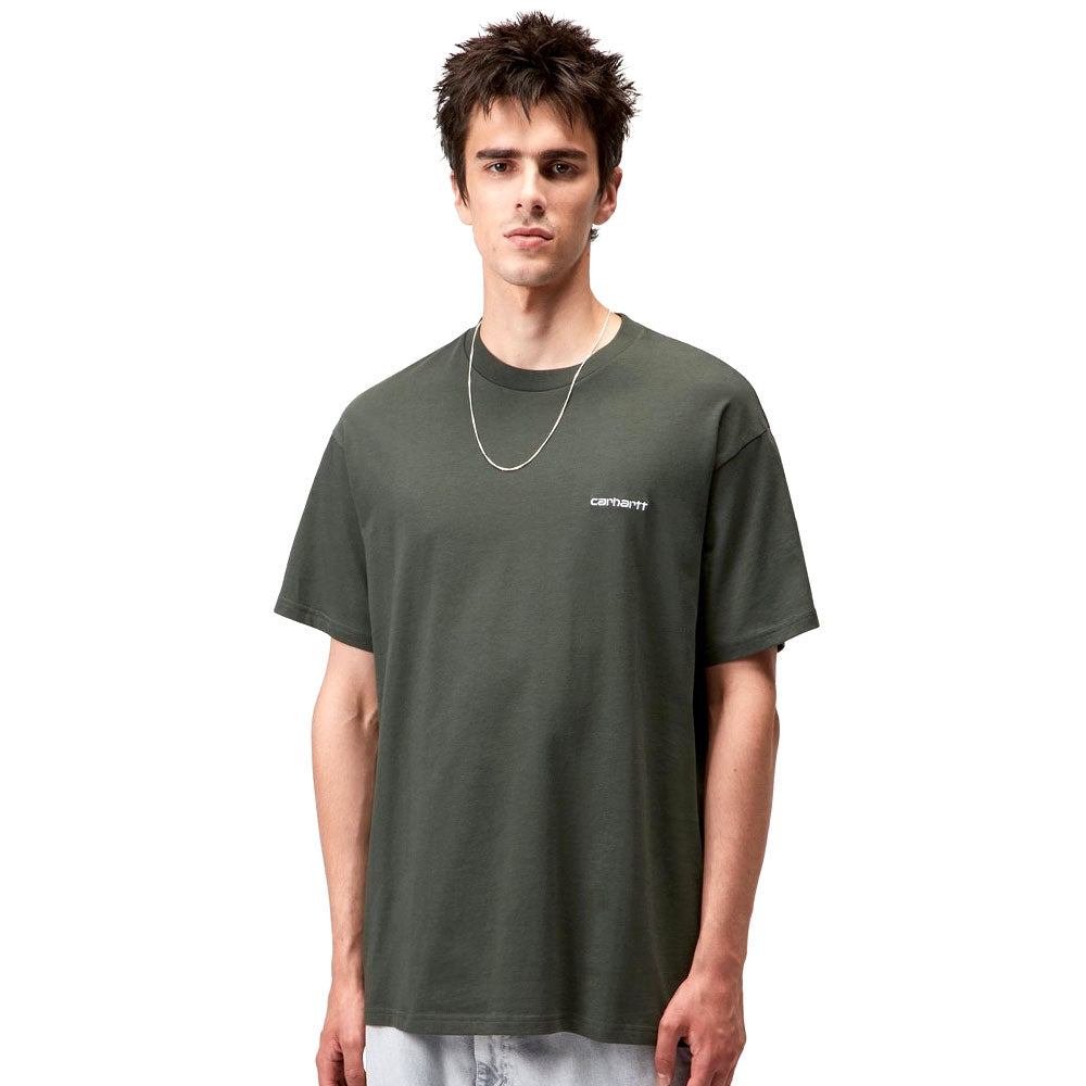 Carhartt WIP Script Embroidery T-Shirt Opuntia – Ocean Sports - Main Image