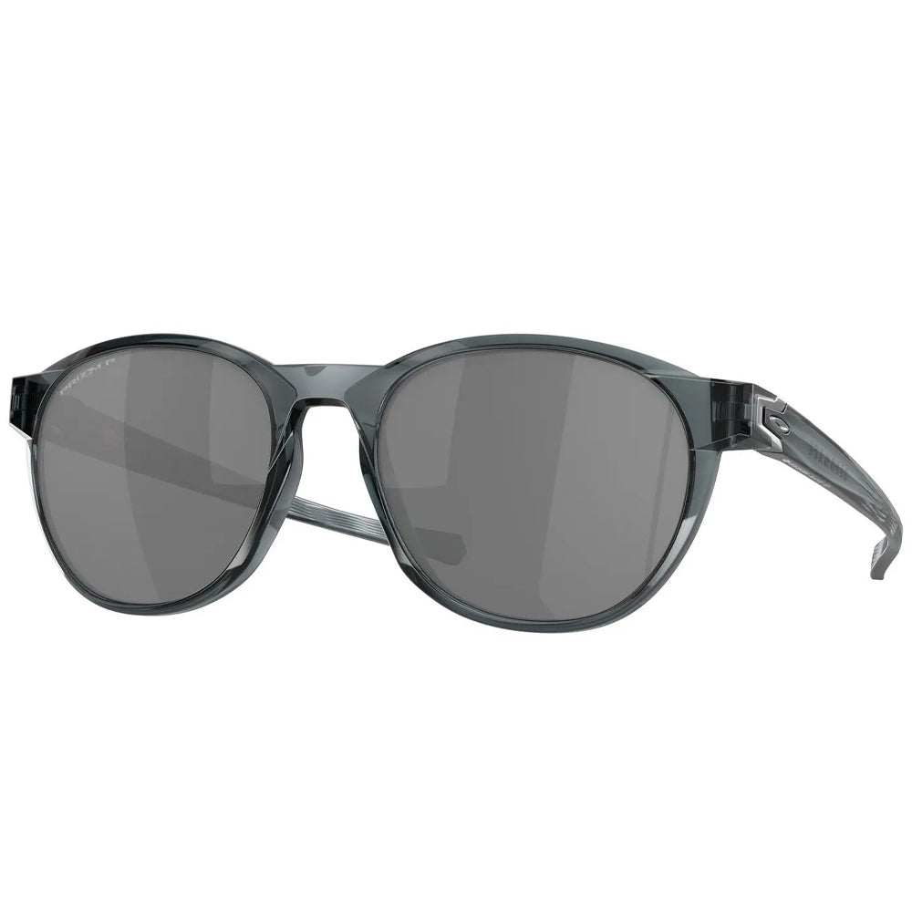Oakley Reedmace Sunglasses Crystal Black With Black Polar Lens