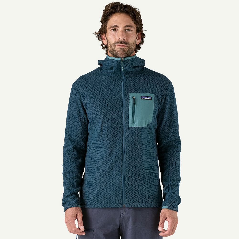 Patagonia R1 Air Full-Zip Hooded Fleece Tidal Teal – Ocean