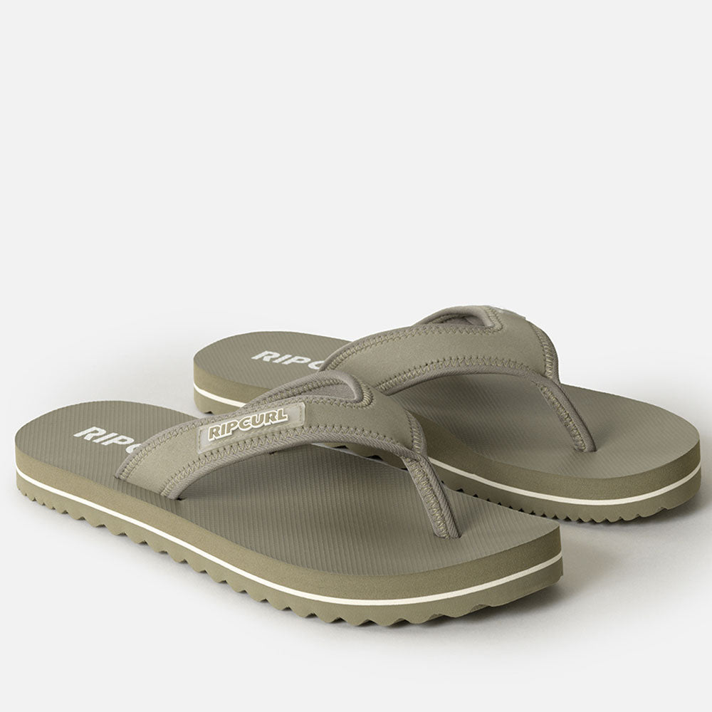 RIP CURL Infradito Bloom Flip Flops Uomo, Taglia 46 (EU), Larghezza Normale, Logo Brand - 3