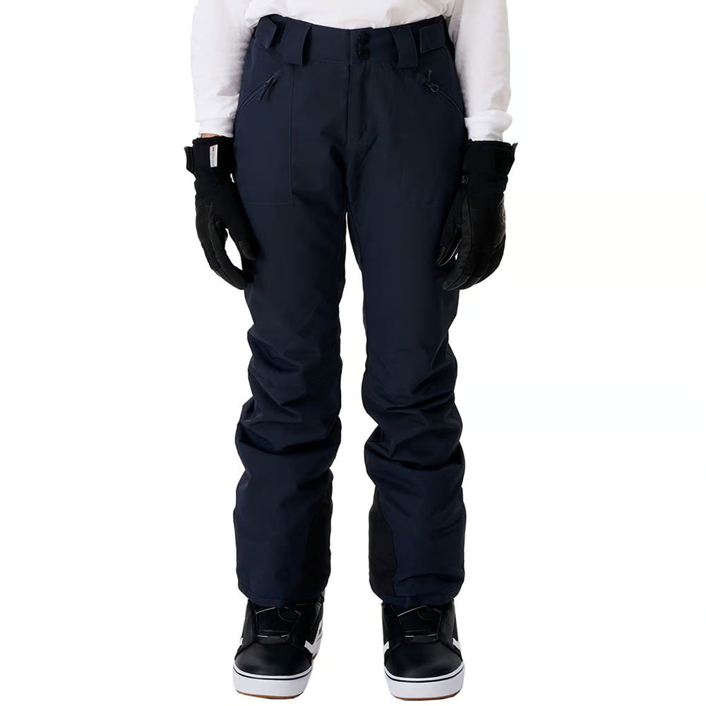 Rip Curl Womens Rider High Waist Snowboard/Ski Pant Navy – Ocean