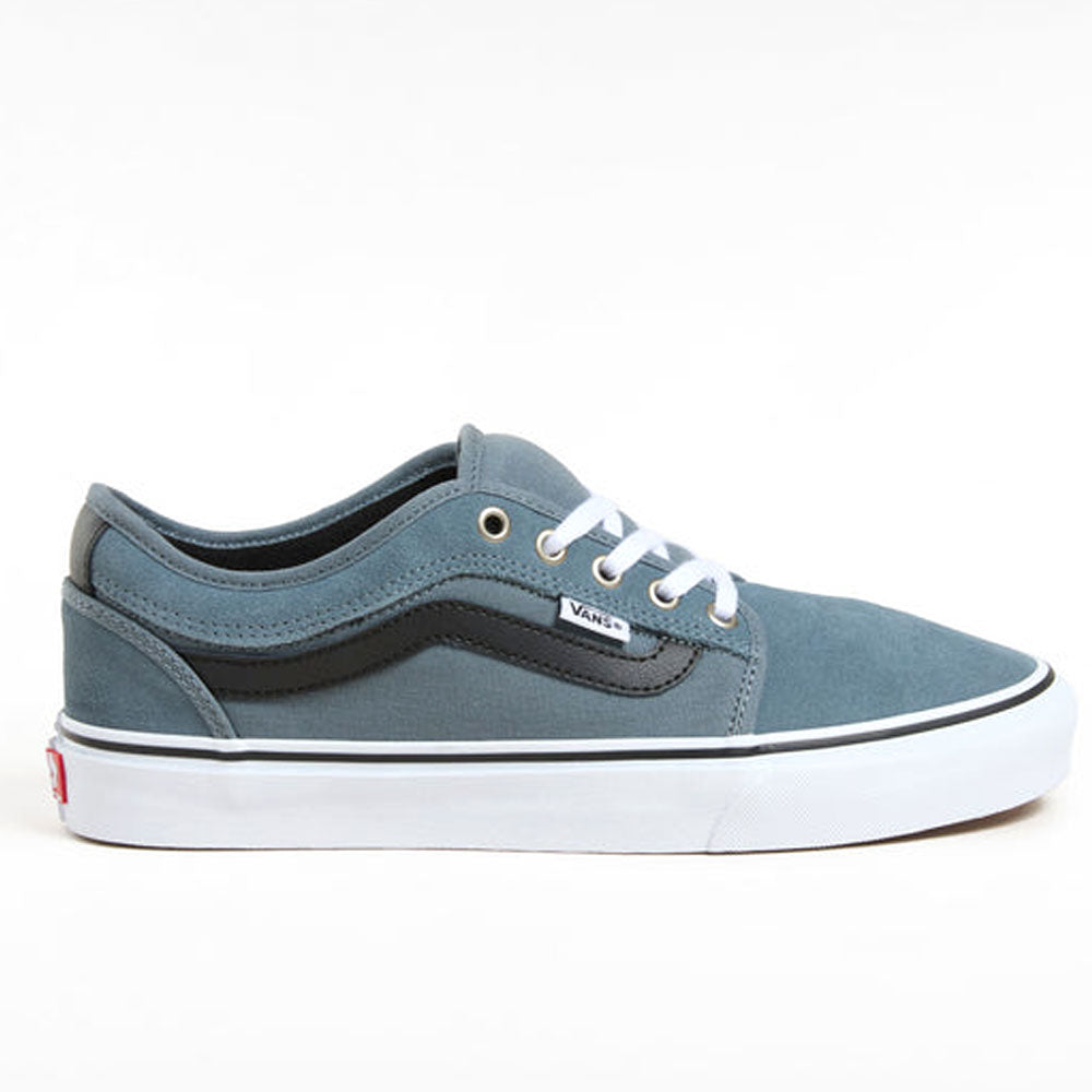Vans Chukka Low Sidestripe Black Slate Blue – Ocean Sports