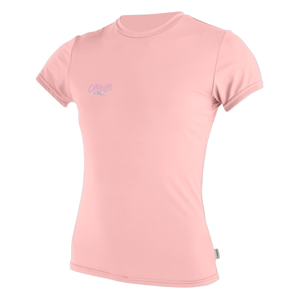 O'Neill Girls Premium Skins Short Sleeve Sun Shirt Peony – Ocean