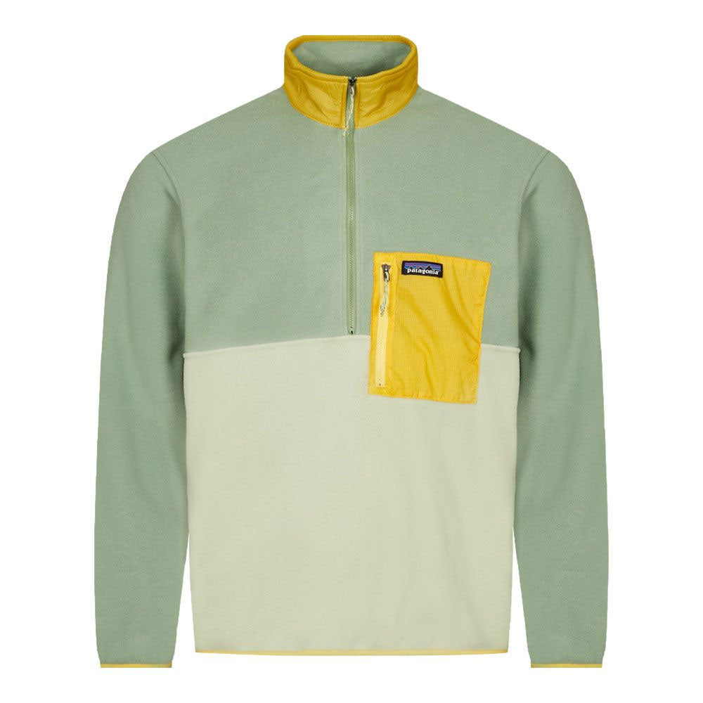 Patagonia Microdini 1/2 Zip Pullover Salvia Green – Ocean Sports - Main Image