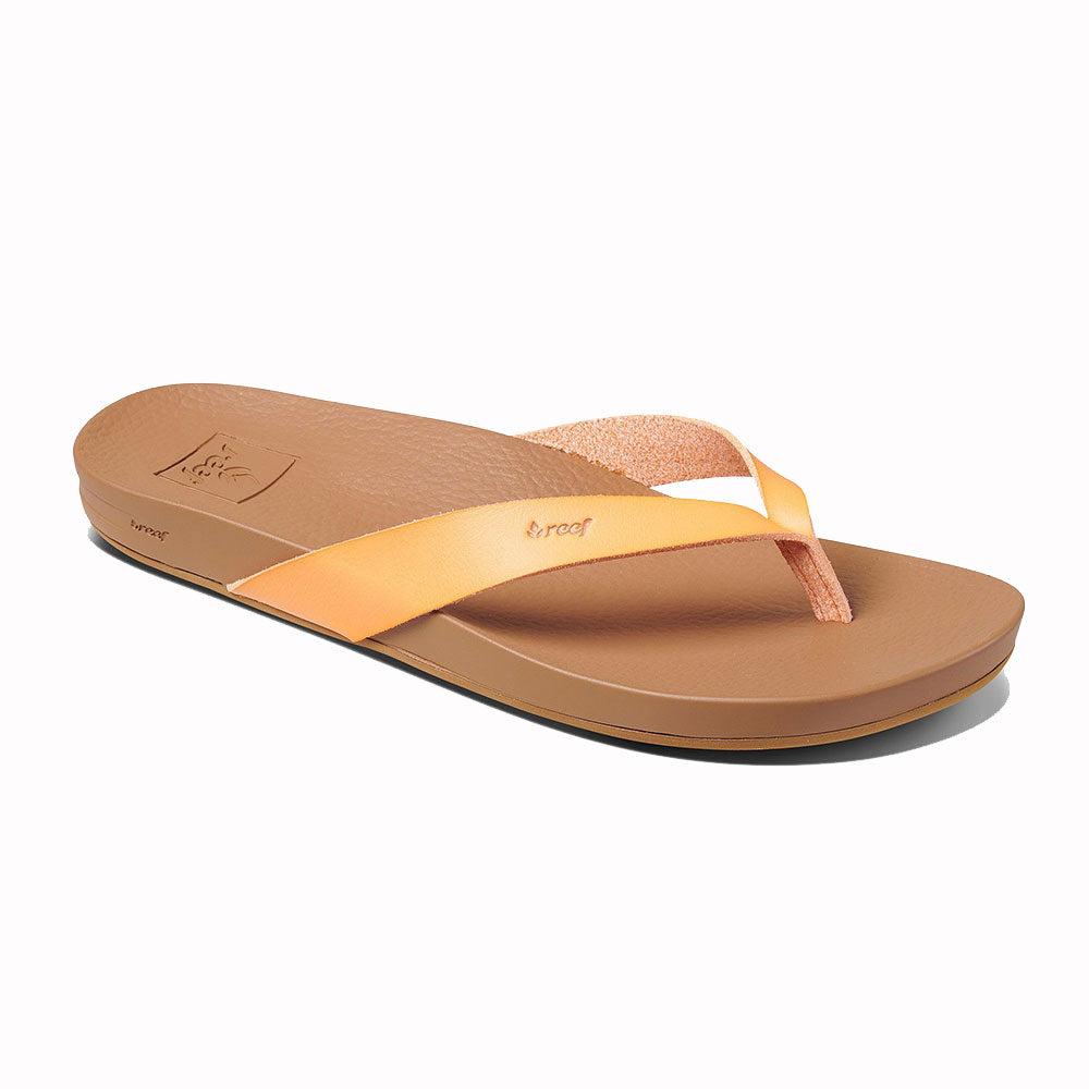 Reef Womens Cushion Bounce Court Flip Flops Cantaloupe – Ocean