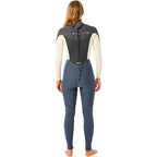 Rip Curl Womens Omega 4/3mm Back Zip Wetsuit - Charcoal Grey