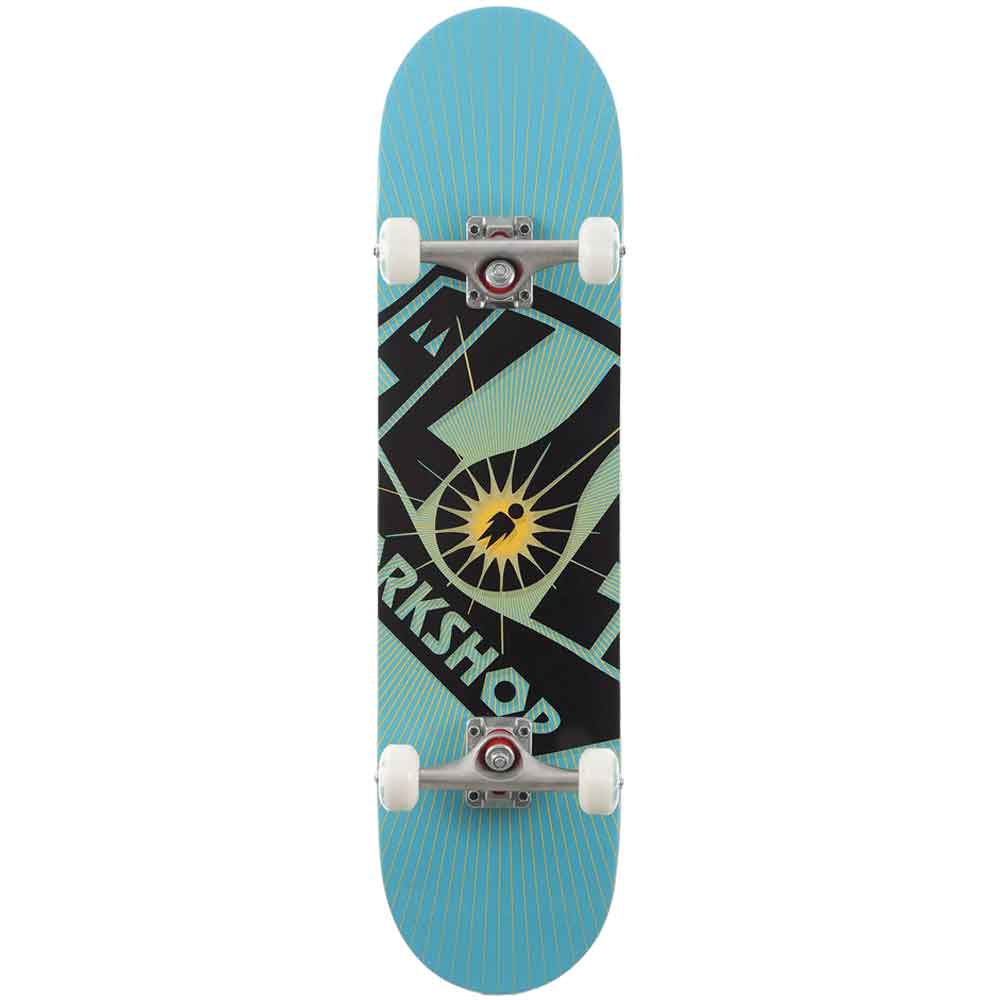 Alien Workshop 8" Burst Complete Skateboard Blue