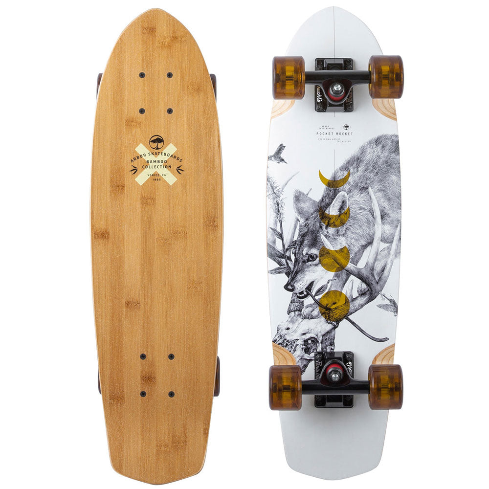 Arbor Bamboo Pocket Rocket 27" Cruiser