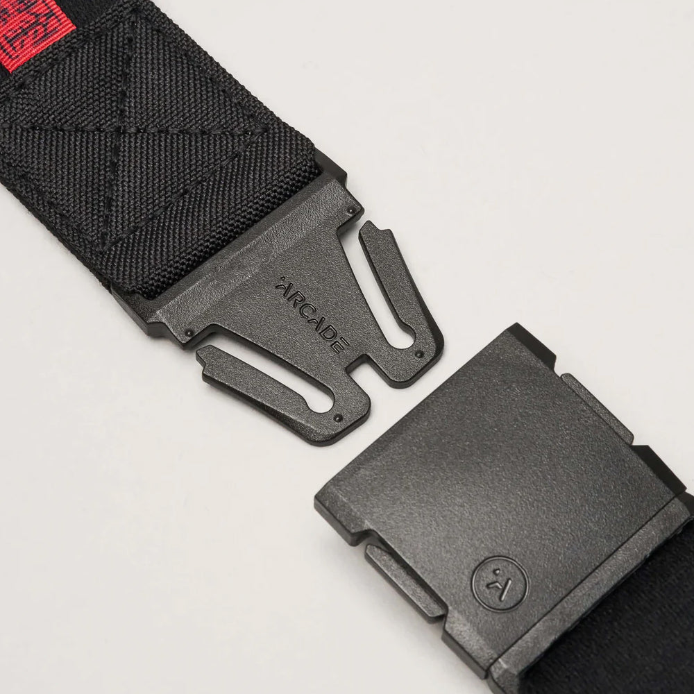 Arcade Ridge Jimmy Chin Belt Black Red
