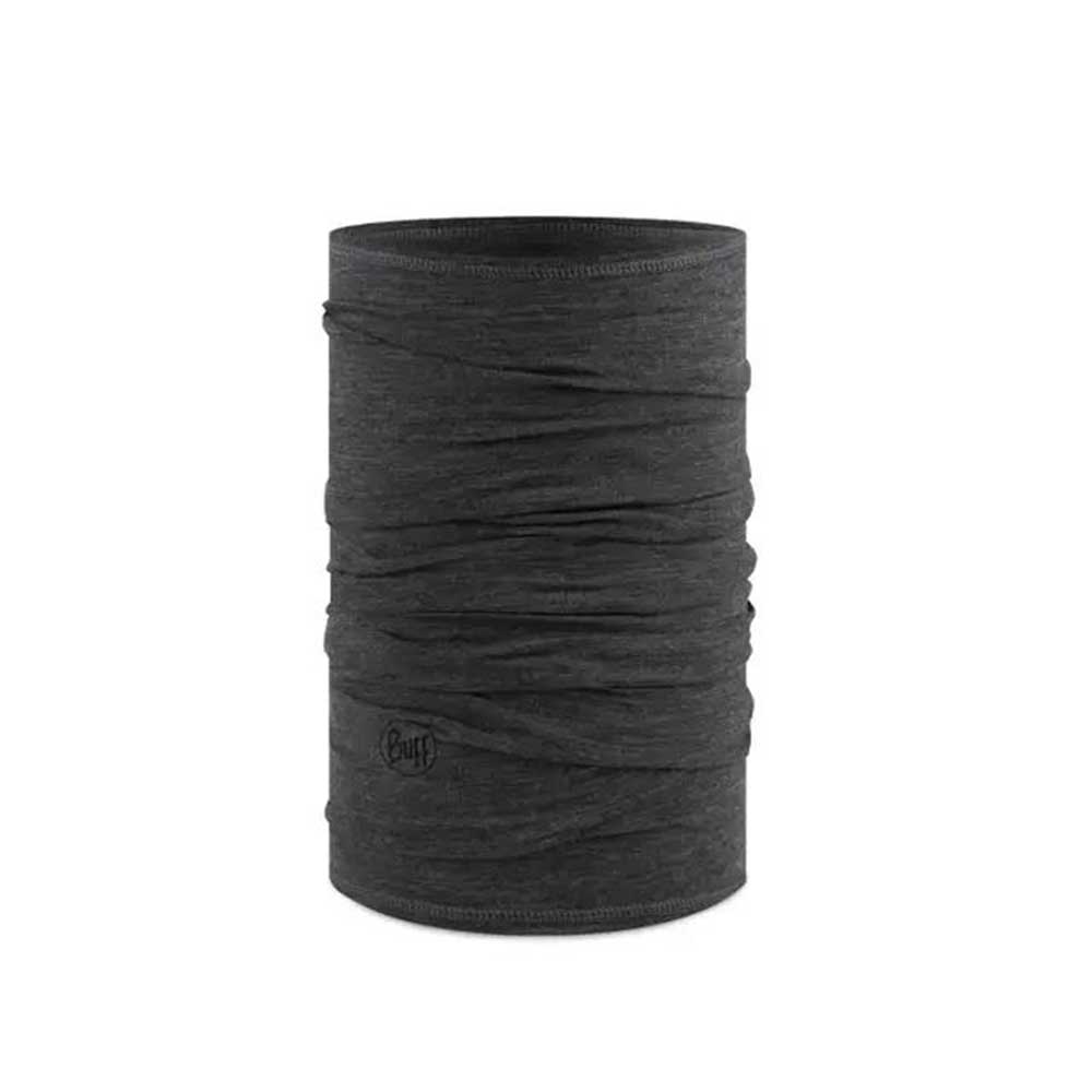 Buff Lightweight Merino Wool Neckwarmer - Grey