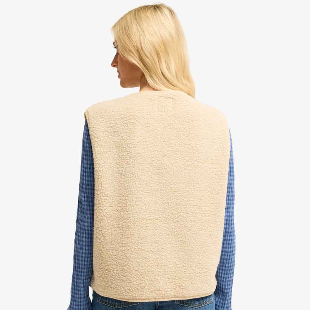 Billabong Womens Be Happy Polar Fleece Vest