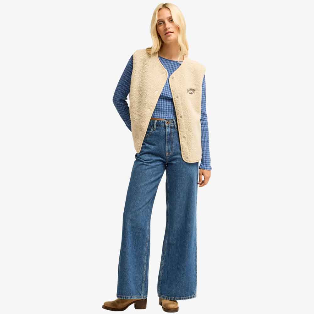 Billabong Womens Be Happy Polar Fleece Vest