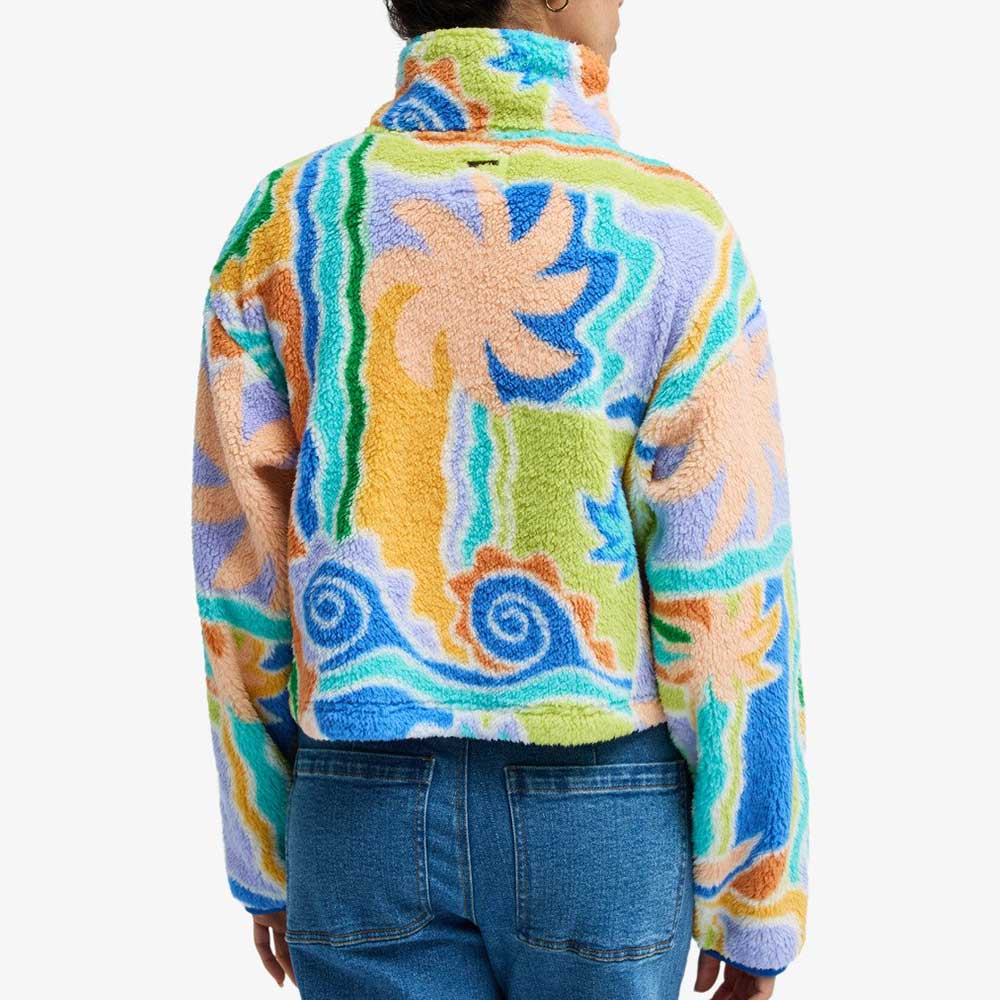 Billabong Womens Holiday Cropped Fleece