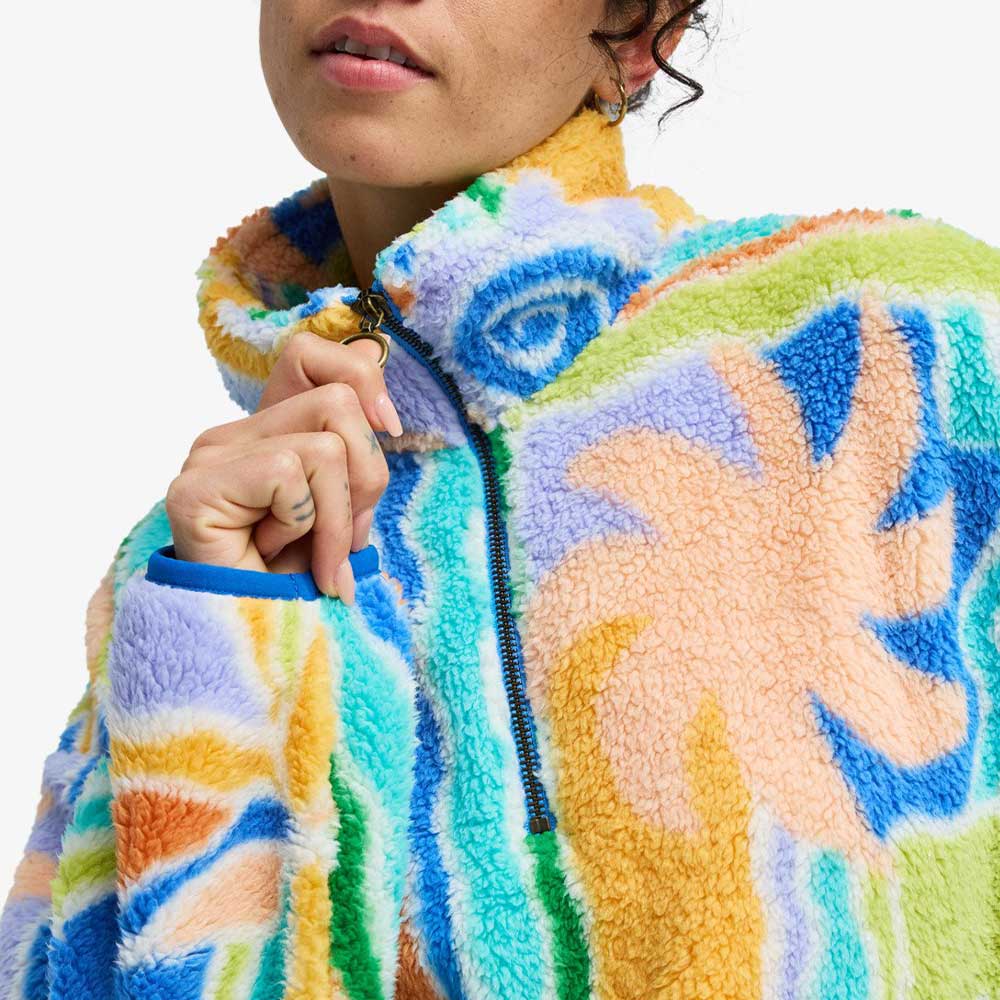 Billabong Womens Holiday Cropped Fleece