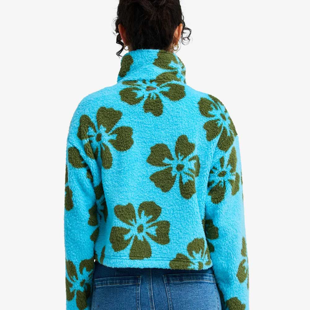 Billabong Womens Holiday Cropped Fleece