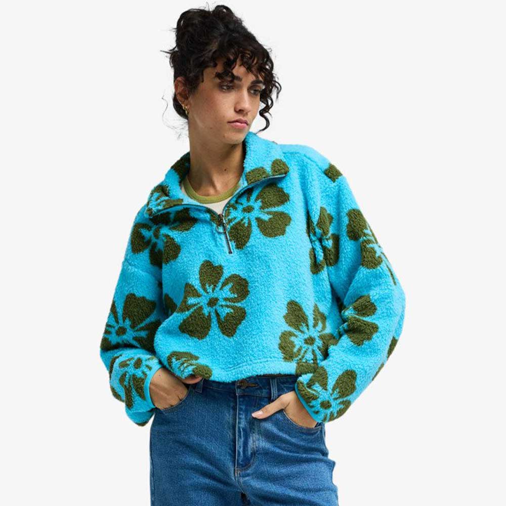 Billabong Womens Holiday Cropped Fleece