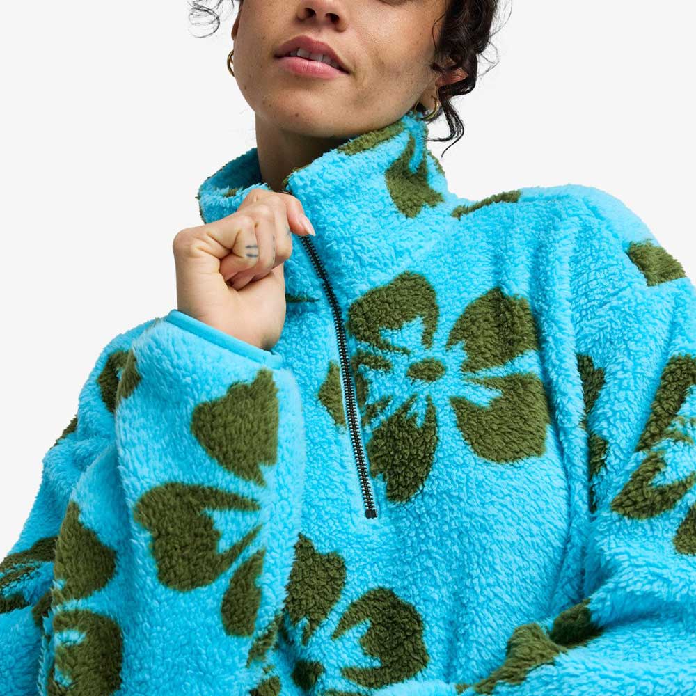 Billabong Womens Holiday Cropped Fleece