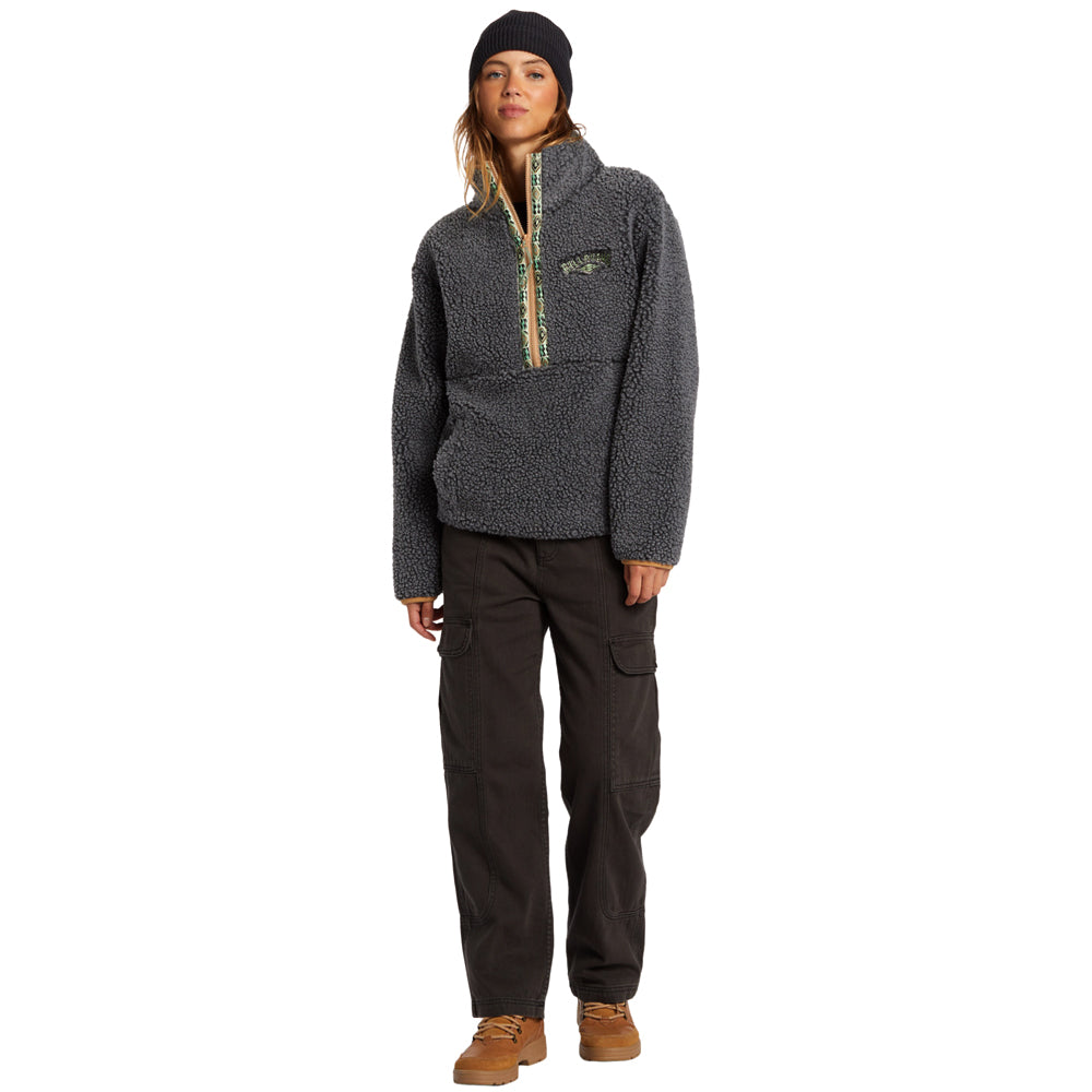 Billabong Womens Horizon Mock Neck Fleece