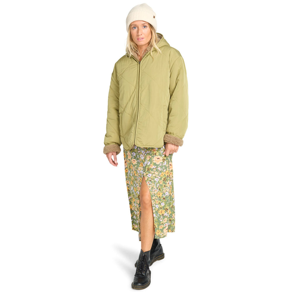 Billabong Womens Oceanside Reversible Jacket