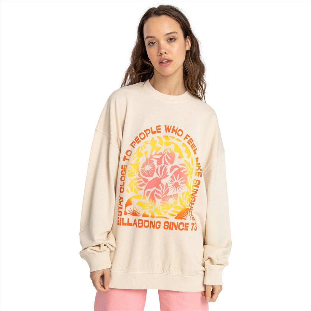 Billabong sweatshirt womens deals