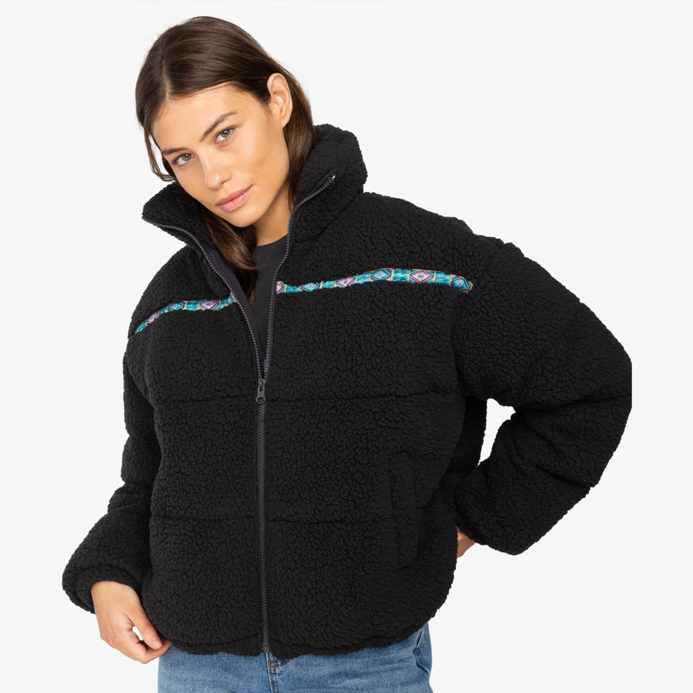 Billabong Womens Sherpa Puffer Jacket