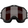 Bliz Liner Black White Logo Goggle Orange Silver Mirror Lens