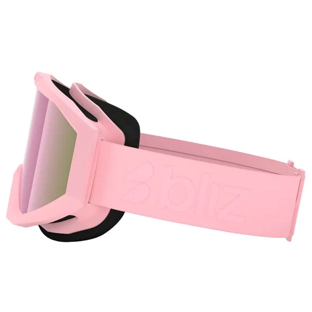 Bliz Liner Matte Pink Snow Goggle  - Brown Pink Multi Lens