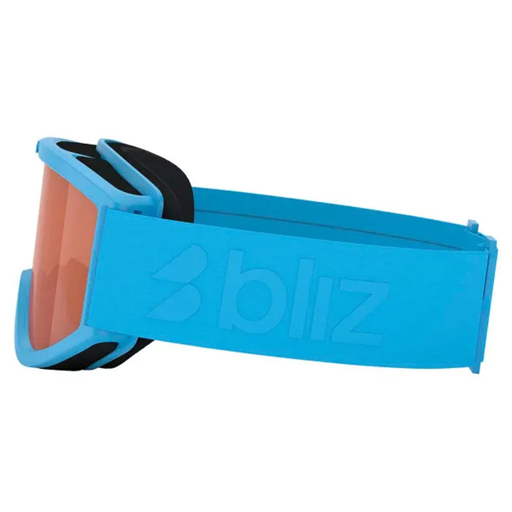 Bliz Pixie Junior Matte Blue Snow Goggle  - Orange Lens