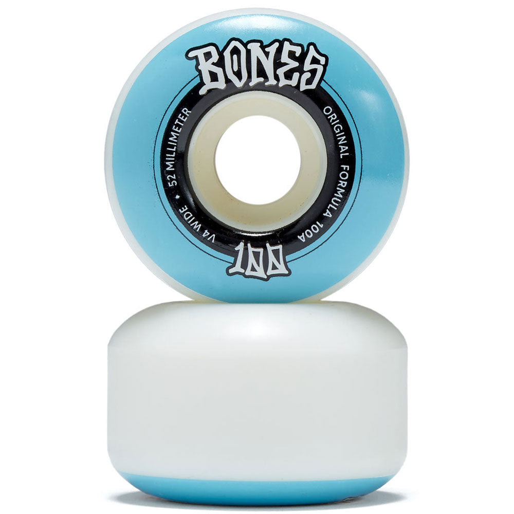 Bones 100's Wides Skateboard Wheels