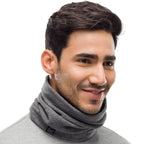 Buff Polar Neckwarmer Heather Neck Warmer Grey