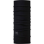 Buff Youth Merino Lightweight Solid Black Neck Warmer