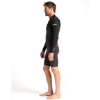 C SKINS NuWave Session Lite 2mm Chest Zip Longsleeve Shortie