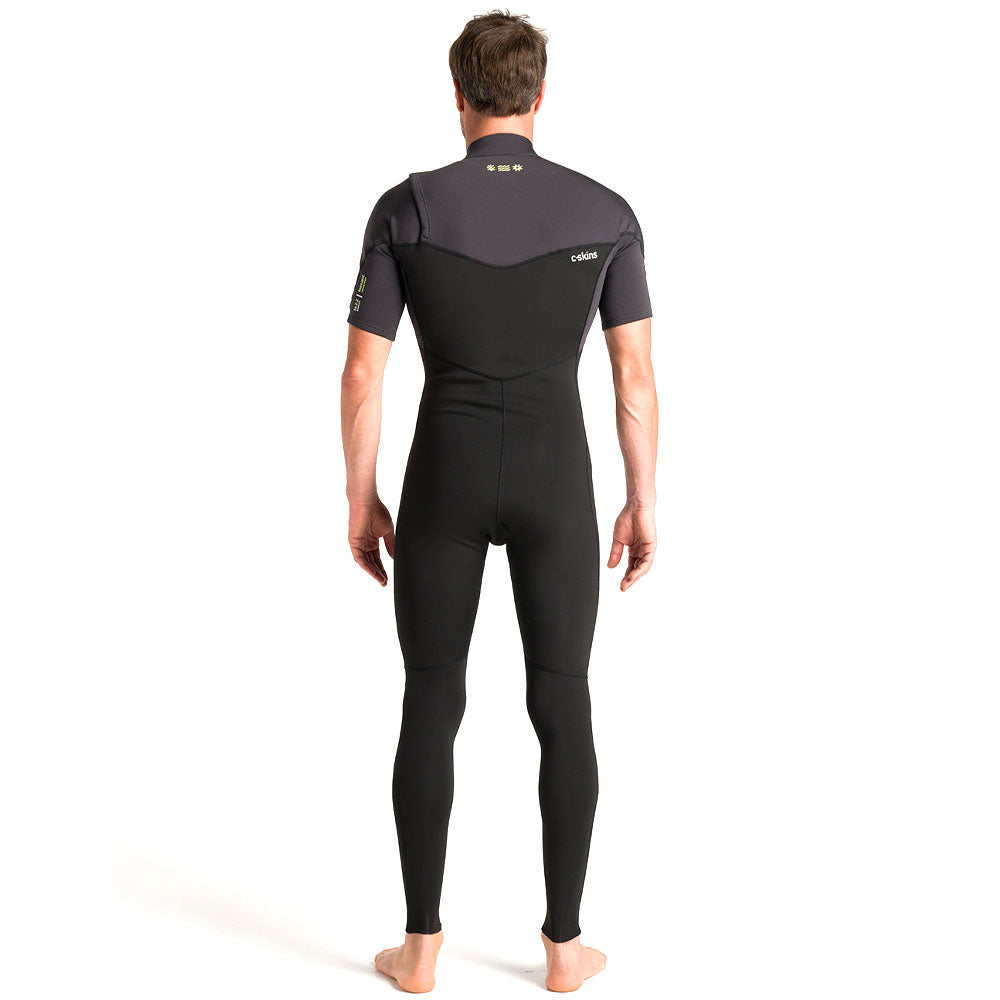 C SKINS NuWave Session Lite 2mm Chest Zip Short Arm Wetsuit