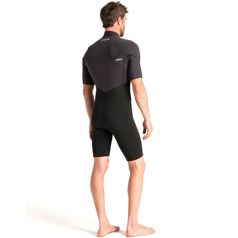 C SKINS NuWave Session Lite 2mm Chest Zip Shorti Wetsuit