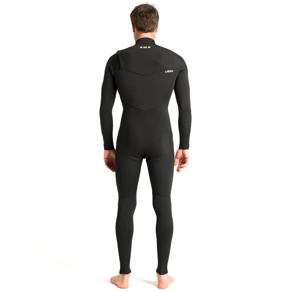 C SKINS NuWave Session Lite 3/2mm Chest Zip Steamer