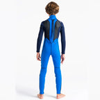 C-Skins Junior Element 3/2 Wetsuit - Cyan Slate Multi