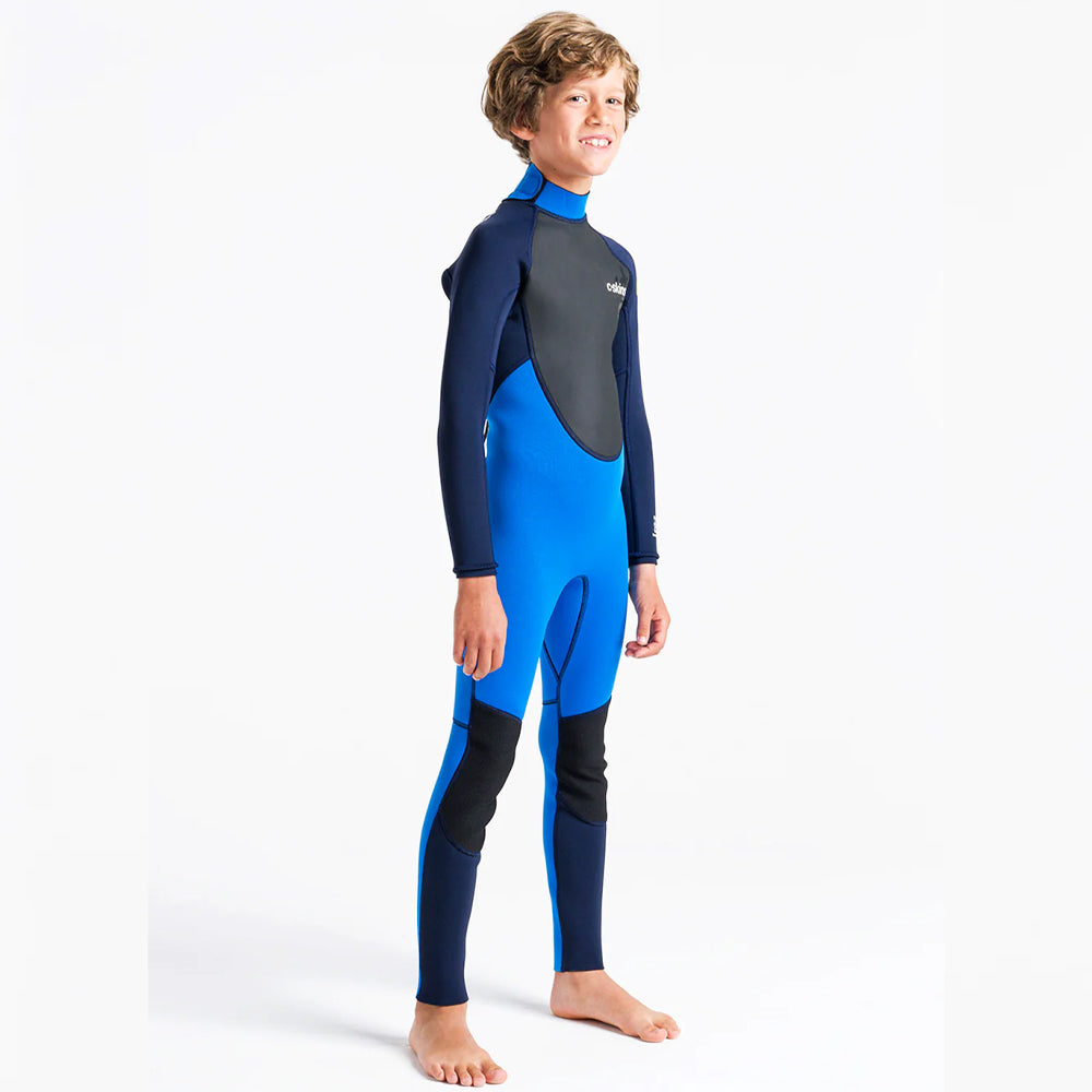 C-Skins Junior Element 3/2 Wetsuit - Cyan Slate Multi