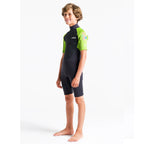 C-Skins Junior Element 3/2mm Shortie - Anthracite Lime