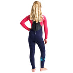 C-Skins Junior Legend 4/3mm Back Zip Wetsuit Slate / Coral