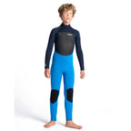 C Skins Junior Legend 5/4/3 Back Zip Full Wetsuit  - Cyan/Slate