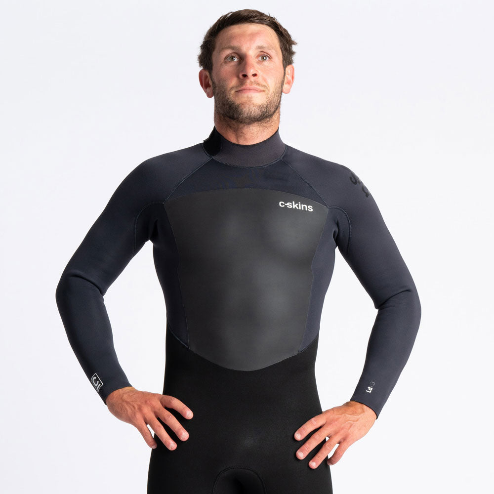C-Skins Legend 4/3mm BZ Wetsuit  - Black/Anthracite