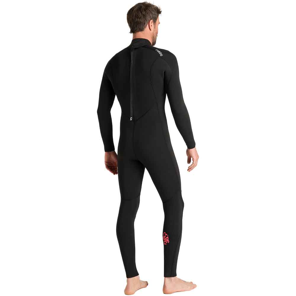 C-Skins Nu-Wave Legend 5/4/3mm Wetsuit - Black Neon