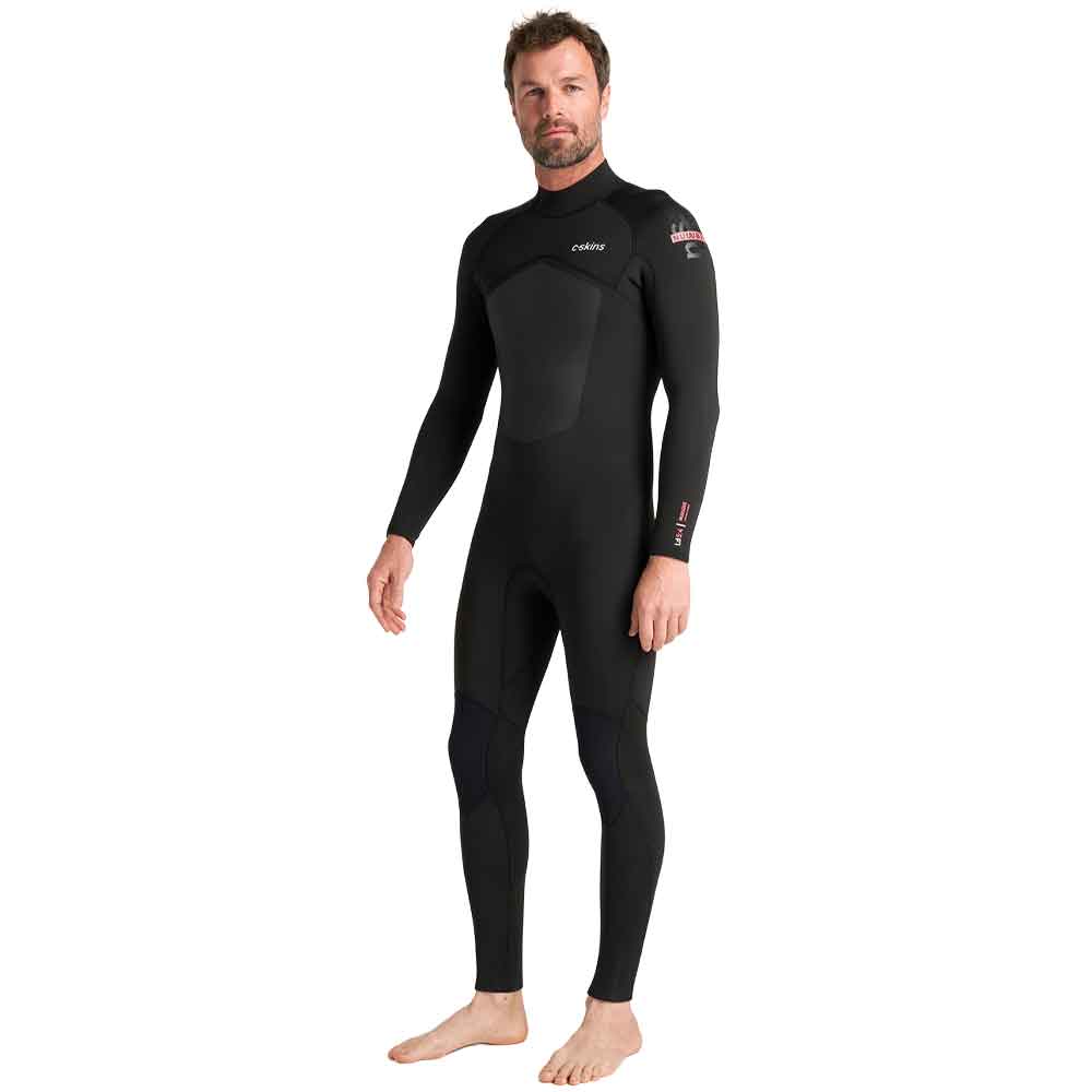 C-Skins Nu-Wave Legend 5/4/3mm Wetsuit - Black Neon