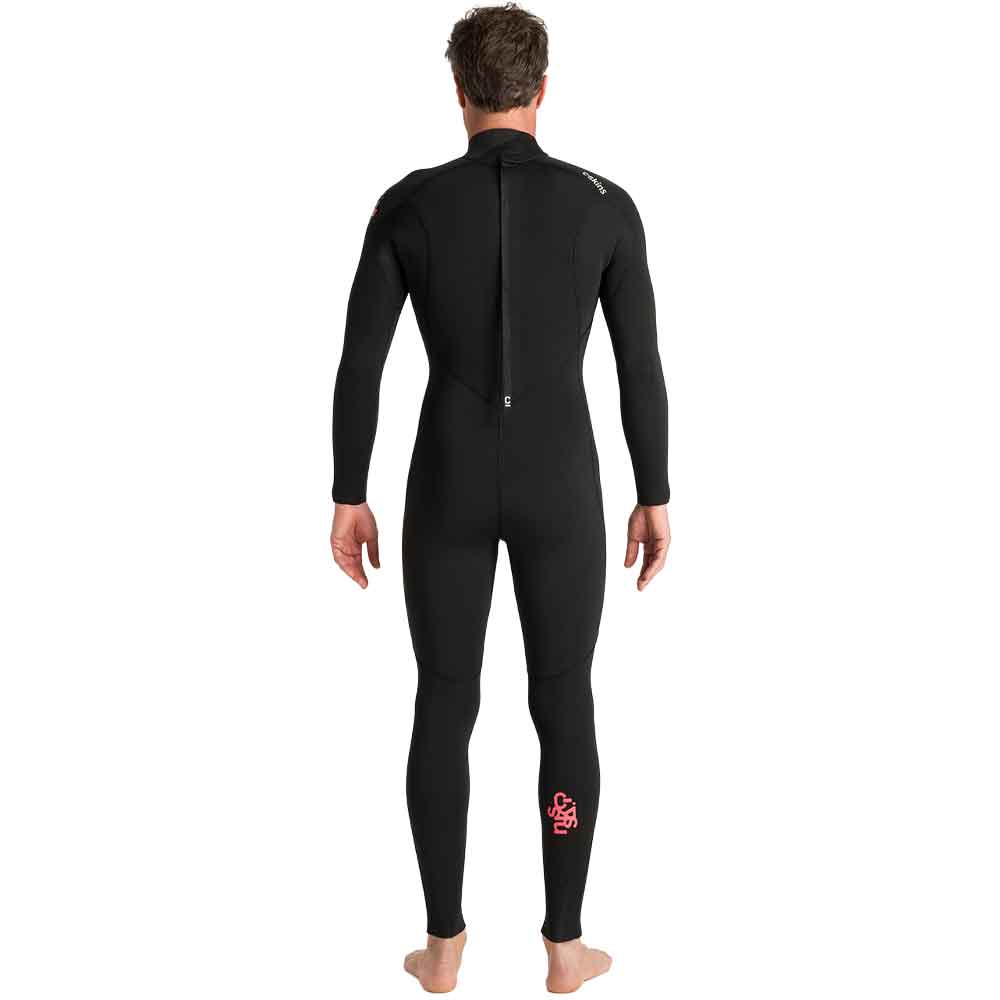 C-Skins Nu-Wave Legend 5/4/3mm Wetsuit - Black Neon