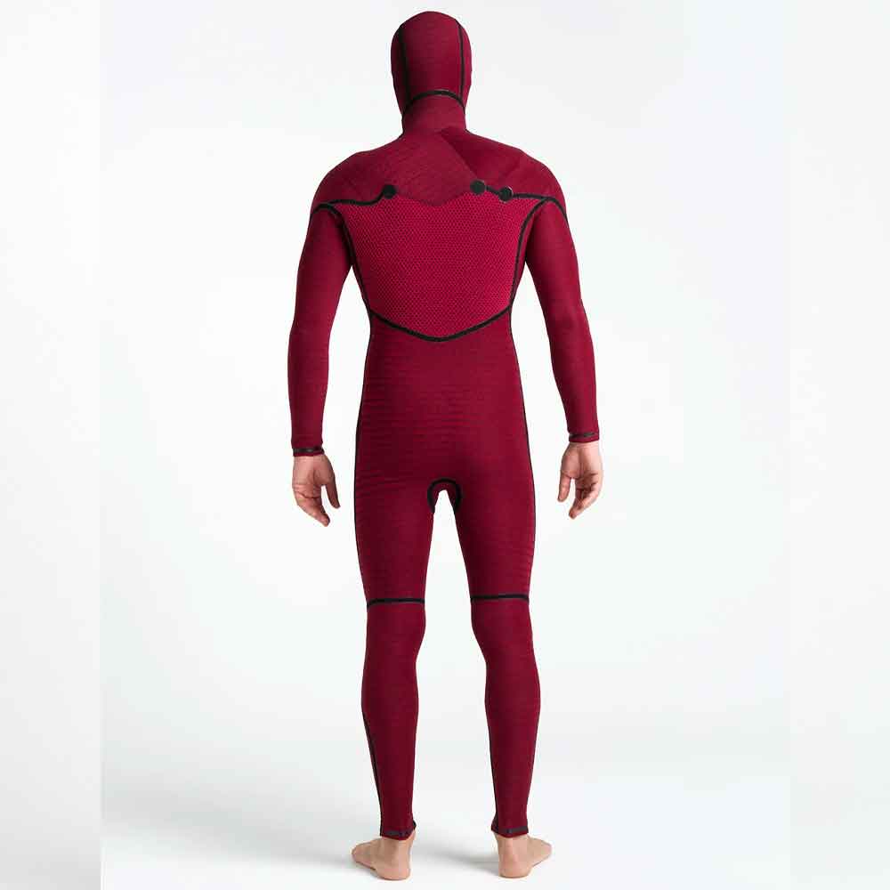 C-Skins NuWave ReWired 5/4 Hooded Wetsuit Black / Meteor / Lime