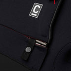 C-Skins NuWave Session 5/4/3 Hooded Wetsuit Black / Red