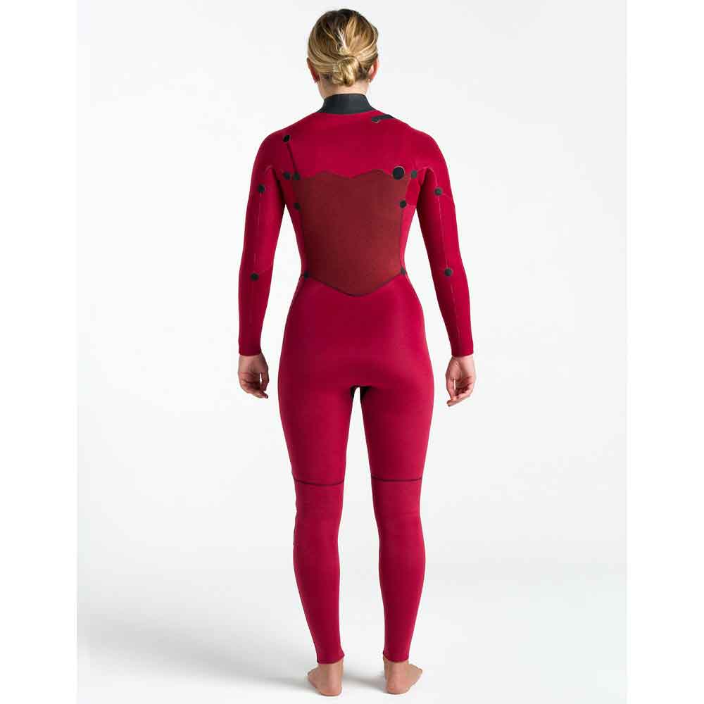 C-Skins NuWave Solace 5/4/3 Womens ChestZip Black Forest Mulberry