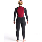 C-Skins NuWave Solace 5/4/3mm Womens Chest Zip Black Bluestone