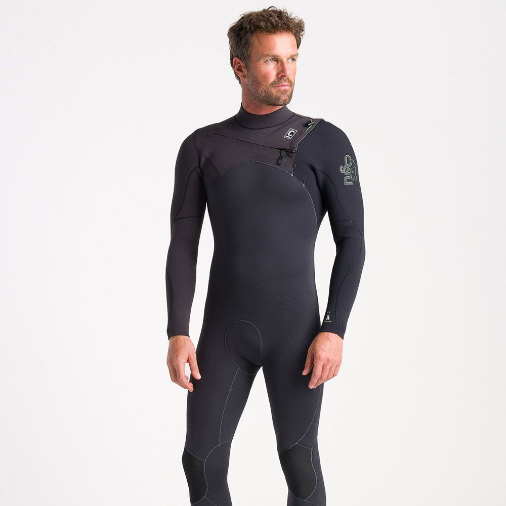 C-Skins Session 4/3mm CZ Wetsuit - Anthracite/Meteor X/Black X
